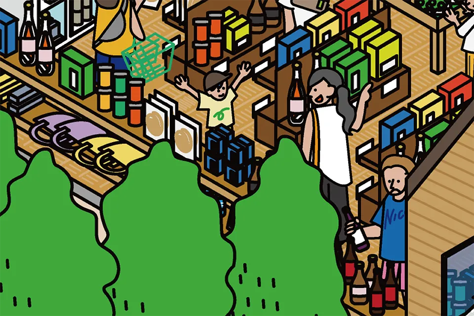 道の駅あっさぶ 図解拡大