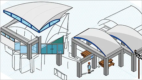 道の駅 いわない 図解
