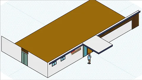 道の駅だて歴史の杜の図解イラスト