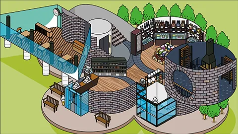 道の駅マオイの丘公園　図解