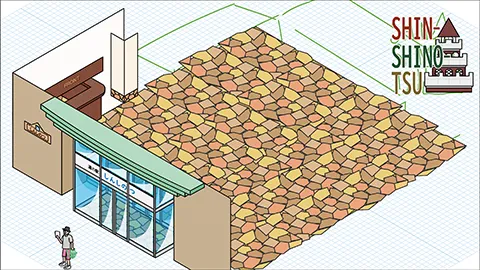 道の駅しんしのつ 図解イラスト