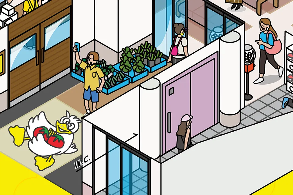 道の駅たきかわ 図解イラスト