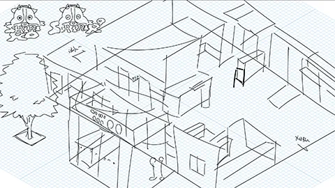道の駅しほろ温泉 図解イラスト