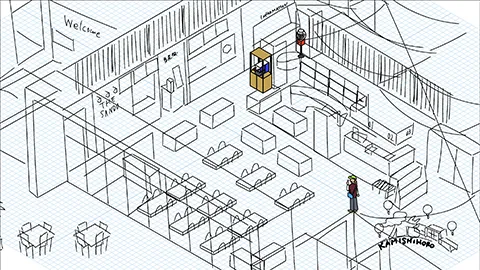 道の駅かみしほろ 図解イラスト