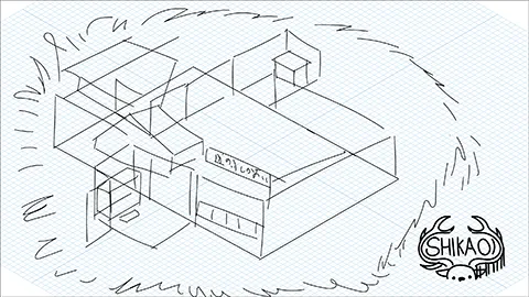 道の駅しかおい 図解イラスト